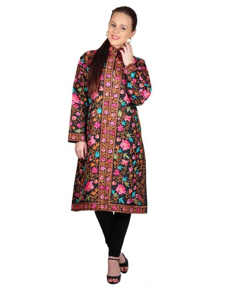 Kashmiri Work Fashion Pakistani Fashion Dresses With Sleeves
