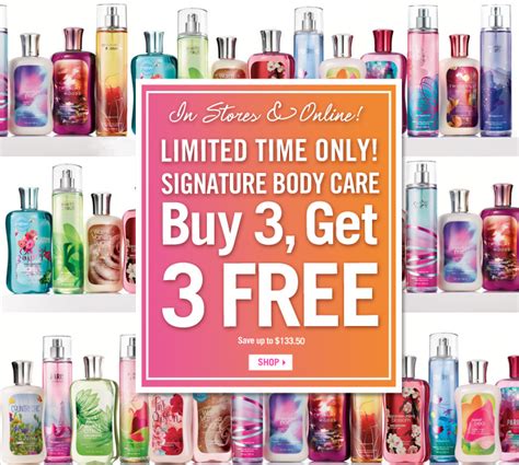 Bath & body works promo codes, bath & body works coupons july 2021. Bath & Body Works Buy 3, Get 3 FREE Sale + $1 Shipping ...