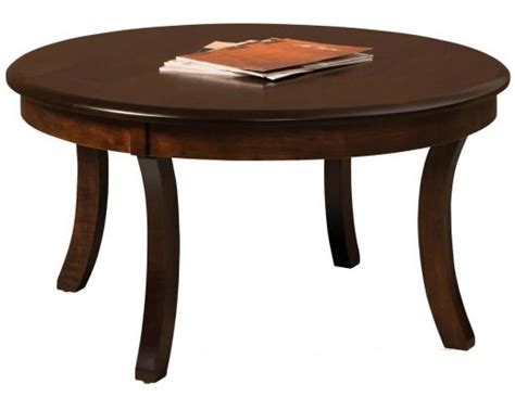4.4 out of 5 stars. Carlton 38-inch Round Solid Top Coffee Table - Countryside Amish Furniture