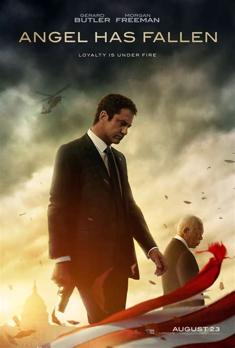 The film starts with mike banning (gerard butler) undergoing a military training exercise in which he runs through a building while being shot at. Morgan Freeman is President! See the Trailer for "ANGEL ...