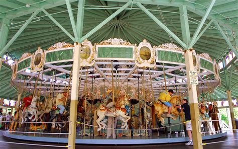 The Looff Carousel In Riverside Ri East Providence Rhode Island