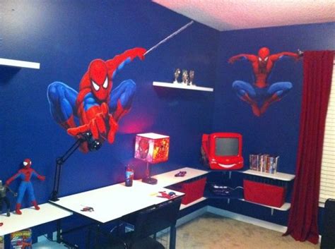 It's possible you'll found one other spiderman kids bedroom better design concepts. Jax's Spider Man Room | Spiderman room, Spiderman bedroom ...