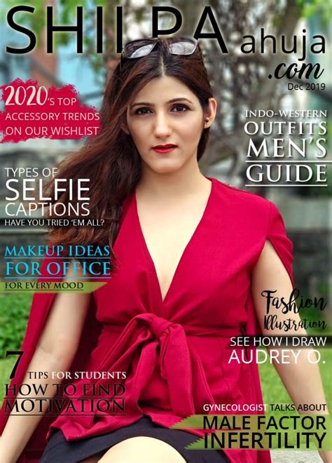 Dec 2019 Issue Shilpaahuja Com Magazine Cover Amp Features