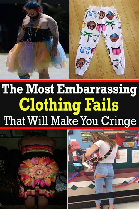 The Most Embarrassing Clothing Fails That Will Make You Cringe