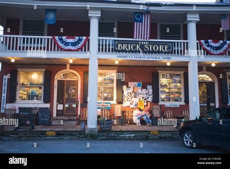 Americas Oldest General Store Stock Photo Alamy