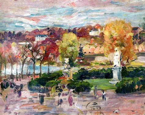 Berthe Morisot Landscape Of Tours 1892 Berthe Morisot Morisot
