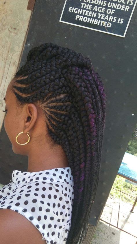Ghana Cornrows Mohawk African Hair Braiding Styles Cornrow Mohawk Cornrows Braids For Black