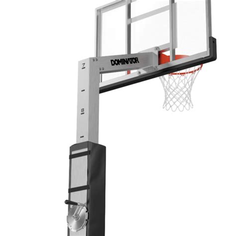 54 Basketball Hoop Adjustable Outdoor Hoop Dominator