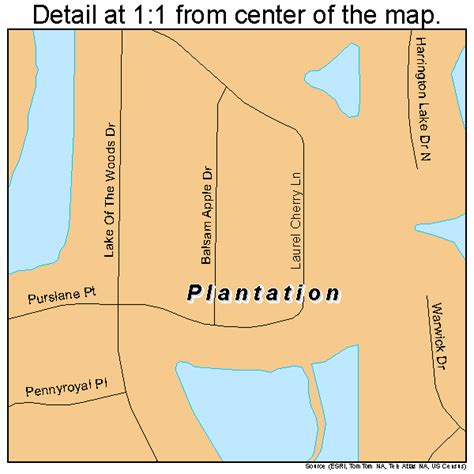 Plantation Florida Map Photos Cantik