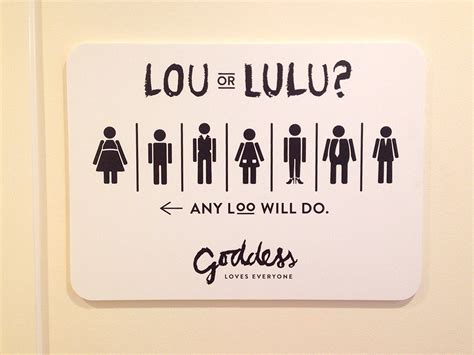 Gender Neutral Restroom Signs In Chicago Get Cheeky Crain S Chicago Business