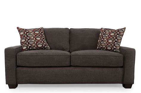 I Rest Casual 82 Sleeper Loveseat In Granite Mathis Brothers Furniture