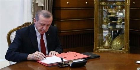 Erdoğan imzaladı Hazine ve Maliye Bakanlığı Bakan yardımcıları