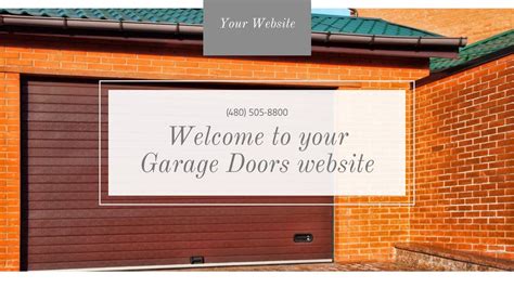 Inspirational designs, illustrations, and graphic elements from the world's best. Garage Doors Website Templates | GoDaddy