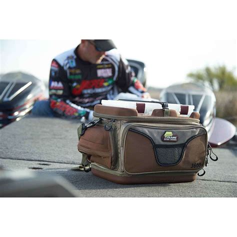 The sturdy material will hold its color and shape for years, making it a quality investment for those constantly on the water PLANO Guide Series 3600 Tackle Bag | West Marine