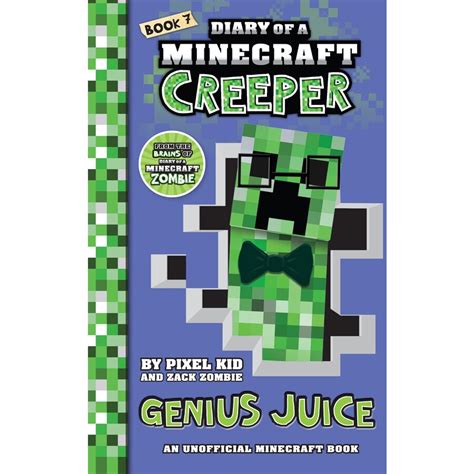 Diary Of A Minecraft Creeper 7 Genius Juice Big W