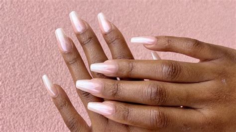 Nude Chrome Nails Are The Latest Twist On The Trendy Manicure