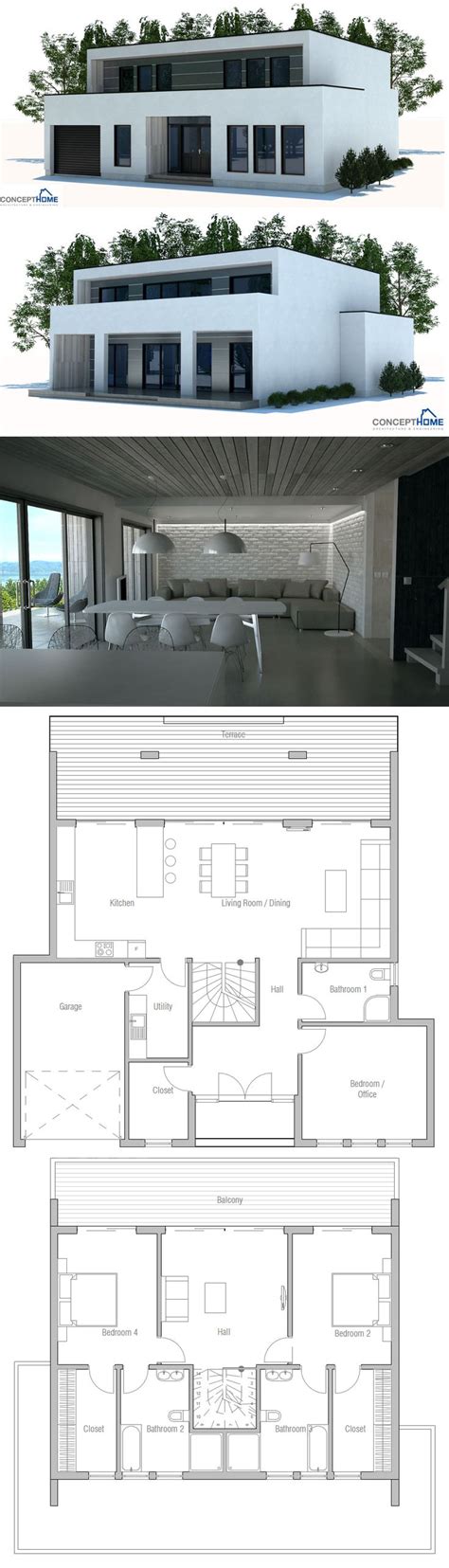 Modern Minimalist House Floor Plans Modern Minimalist House Plan The