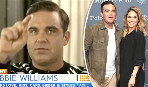 Robbie Williams Admits Hes Replaced ‘sex With Strangers For Cake