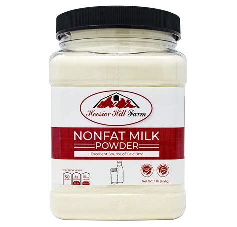 Amazon Com Hoosier Hill Farm Instant Nonfat Dairy Milk Powder 1lb