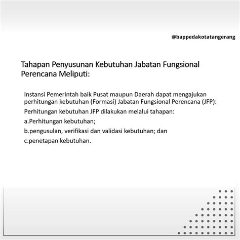 Bappeda Pembahasan Formasi Jabatan Fungsional Perencana Di Kota Tangerang