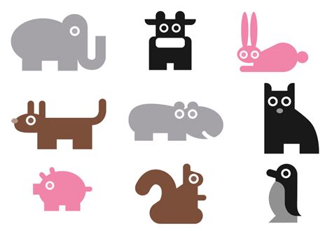 Top 170 Simple Animal Silhouettes
