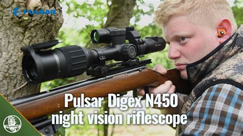 Pulsar Digex N450 Digital Night Vision Scope Review Youtube