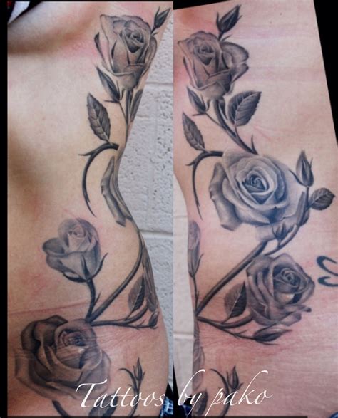 The Best Rose Vine Tattoo Designs Rose Tattoo Skyn Yard Picture Best