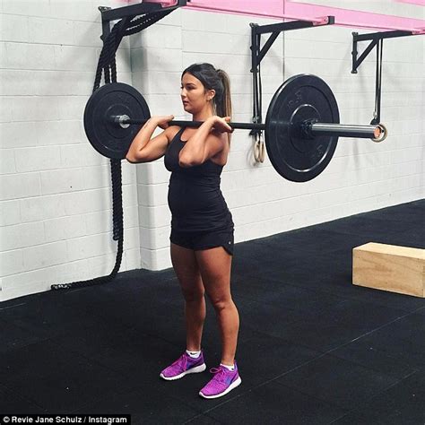 Pregnant Crossfit Trainer Revie Shulz Shares Her Exercise