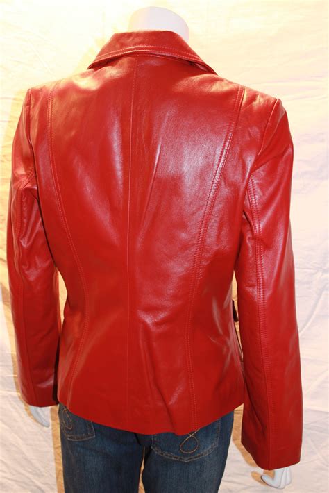 Ladies Leather Blazer Radford Leather Fashions Quality Leather And