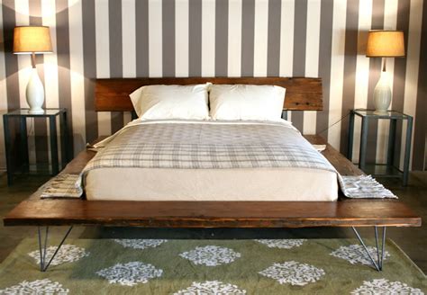 Solid Wood Platform Bed Frame Design Selections Homesfeed