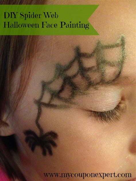Face Painting Friday Diy Spider Web Halloween Face Painting