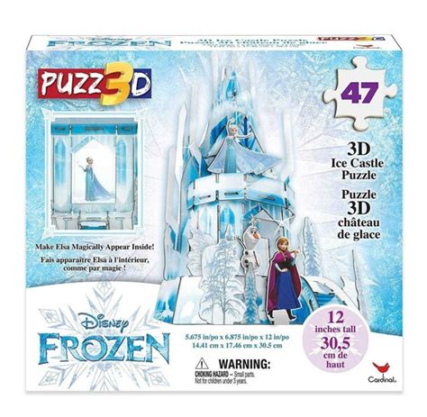Spin Master Frozen Ii 3d Ice Castle Puzzle 6053088 Cdon