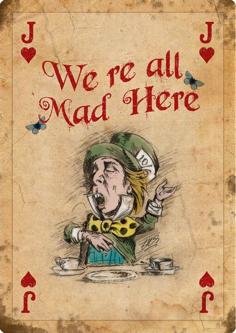 4 Alice In Wonderland Giant Vintage Playing Cards Mad Hatter Tea Party Props Alice In