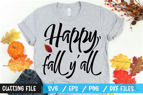 Happy Fall Yall Svg Graphic By Craftygenius · Creative Fabrica