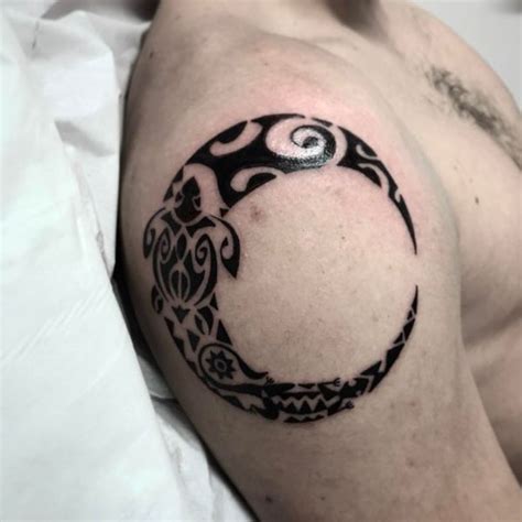 50 Moon Tattoo Crescent Moon And Sun And Stars Tattoo January