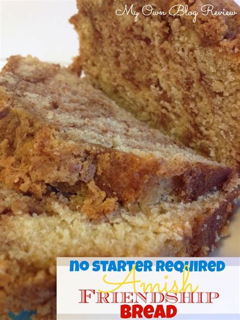 The starter is from an era when people made time to produce good food and maintained good friendships. Amish Friendship Bread Without Starter Recipe // Enjoy It Now!