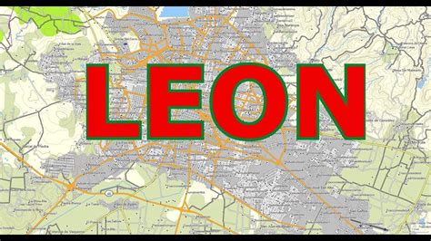 Mapa De Leon Guanajuato Youtube