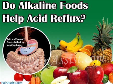 Acid And Alkaline Foods Acid Reflux Food Ideas