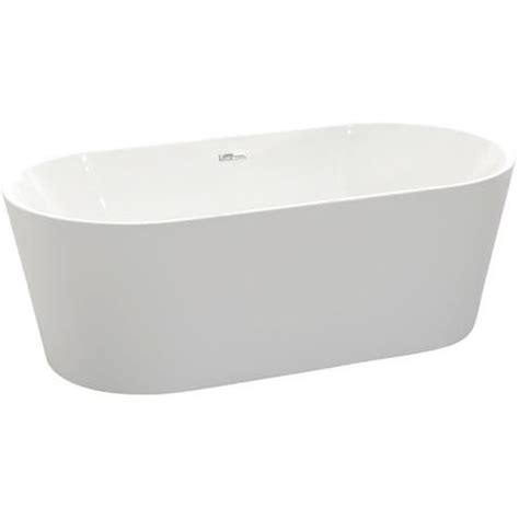 Rated 5 out of 5 stars. ANZZI Chand White Freestanding Bathtub FT-AZ098 | Bath ...