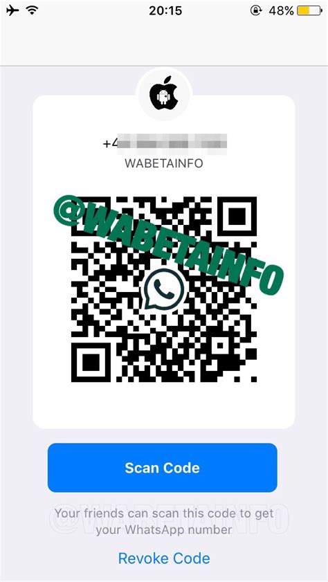 Spotted New Whatsapp Qr Code And Add Contact Features Wabetainfo