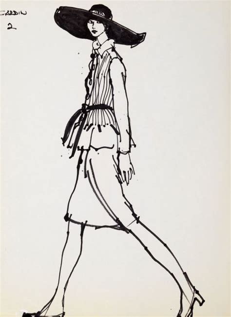 See Vintage Fashion Illustrations In A New London Exhibit The Cut