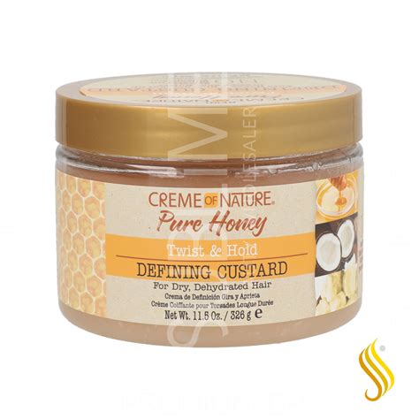 Creme Of Nature Pure Honey Twisted And Hold Defining Custard 326 G