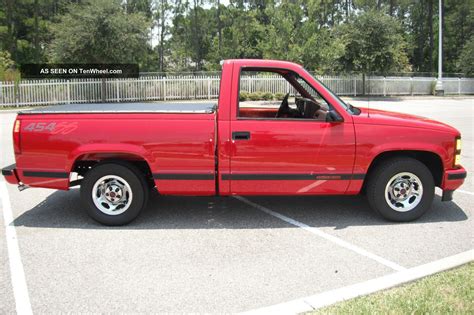 1992 Chevy 454 Ss Specs Rare 1992 Red 454 Ss 45k Chevy Truck C 10