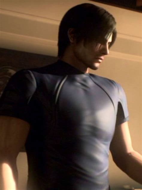Leons Tight Re Shirt In Resident Evil Damnation Resident Evil Leon
