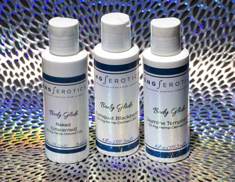 Engerotics Body Glide Creates Soothing Sensual Cbd Infused Massages
