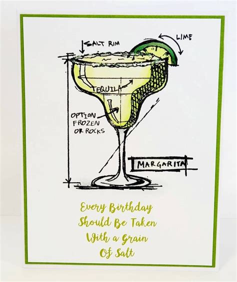 Margarita Birthday Margarita Birthday Card Birthday Taken Etsy