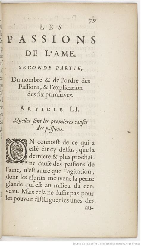 Descartes Les Passions De L'âme Explication De Texte - Corpus Descartes