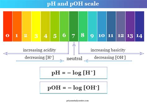 PH POH Scale