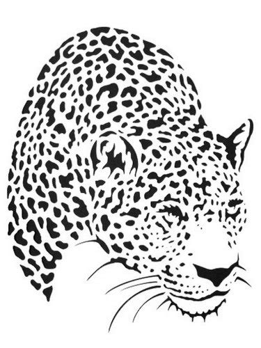 Free Printable Leopard Stencils And Templates