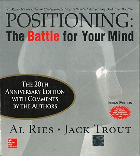 Positioning The Battle For Your Mind Twentieth Anniversary Edition Al Ries And Jack Trout